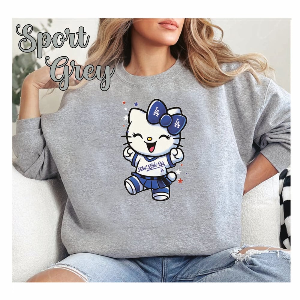 Image of Kitty Cheering Crewneck Sweater