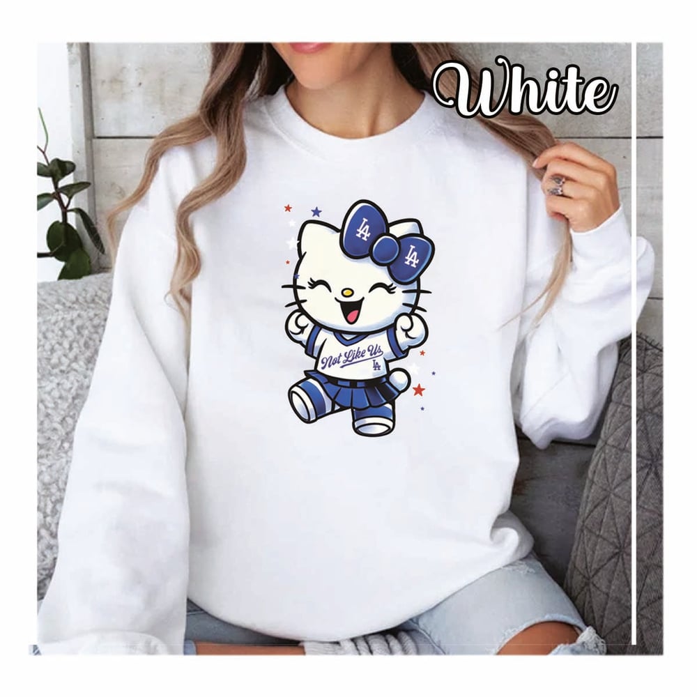 Image of Kitty Cheering Crewneck Sweater