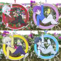 Image 1 of [FULL SET] Love and Deepspace Acrylic Keychains