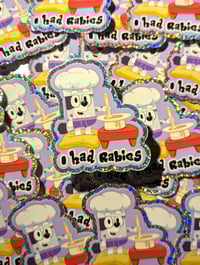 Image 2 of Wabid Pup Sticker and Badge Reel
