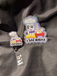Image 1 of Wabid Pup Sticker and Badge Reel