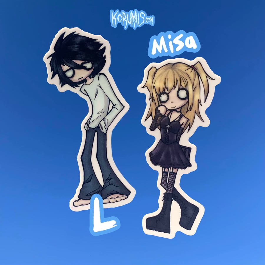 Image of death note stickers