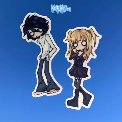 Image of death note stickers