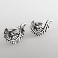 Image 1 of Thistle and Fern Cufflinks