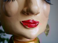 Image 4 of Frida inspired plant pot Forest Green and Gold