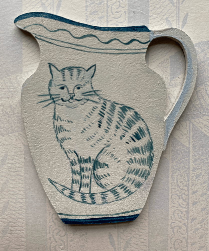 Image of Tiny jug decoration cat (B)