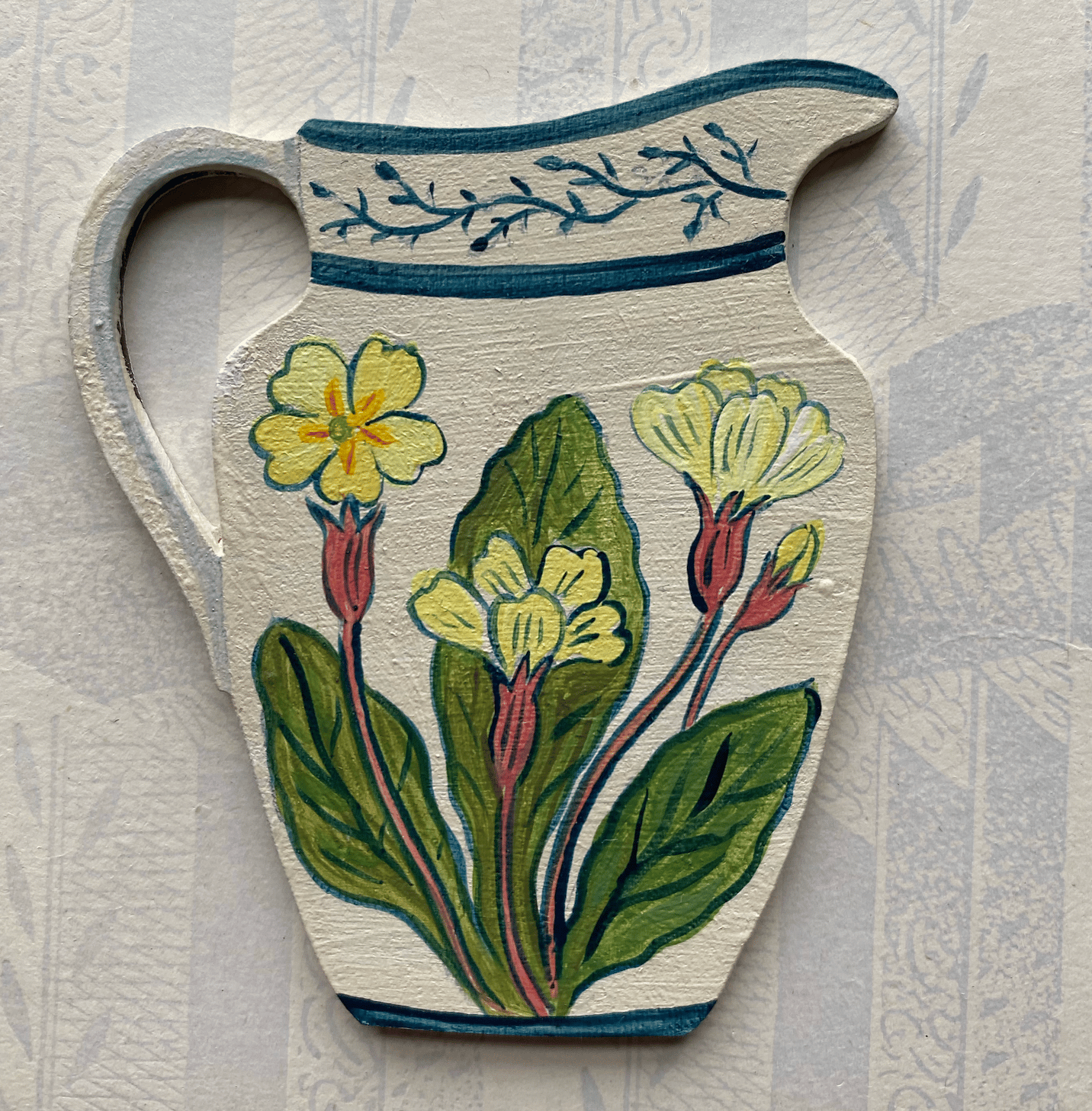 Image of Tiny jug decoration Primrose