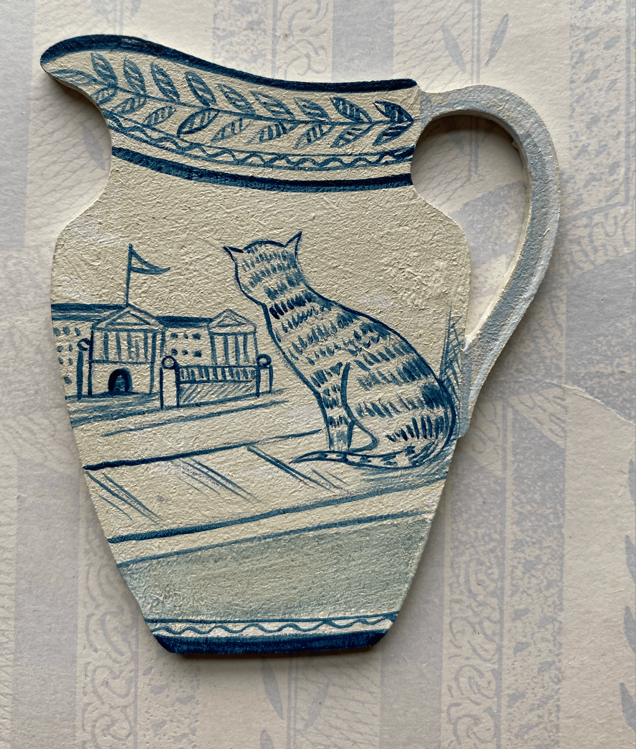 Image of Tiny jug decoration visiting the queen