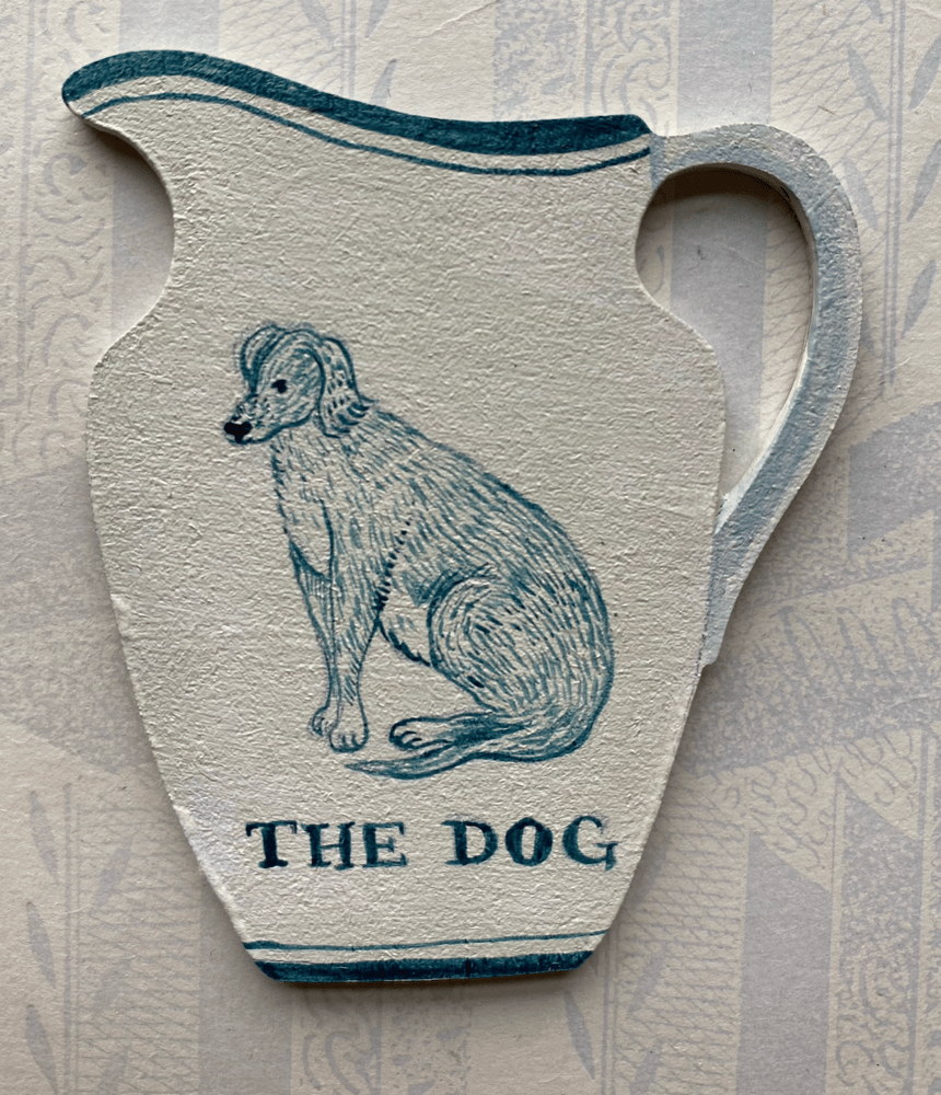 Image of Tiny jug decoration dog
