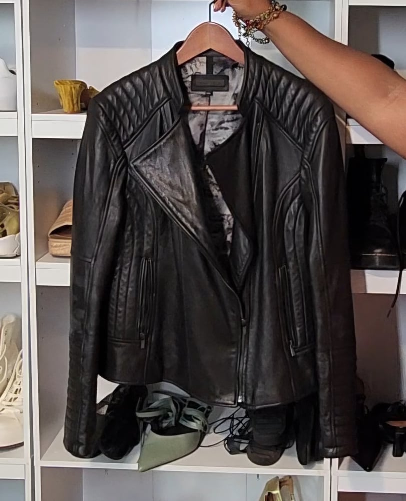 Image of Wilson's Leather Moto Jacket / Women's XXL