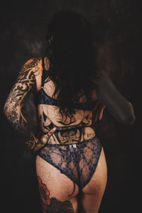 Image 4 of Blue Leo Lace Pantys