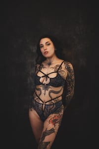 Image 5 of Blue Leo Lace Pantys