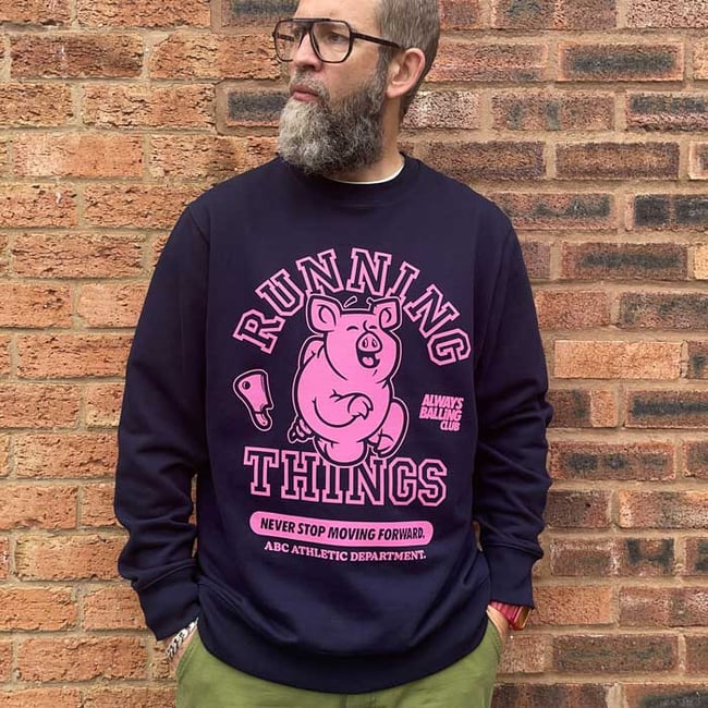 Running Things sweatshirt
