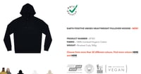 Image 3 of Pre-order black over head logo hoodie