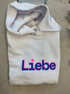 Liebe hoodie  violet pink