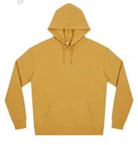 Image 2 of Pre-order faded mustard overhead logo hoodie