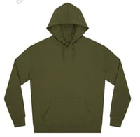 Image 1 of Pre-order forest green overhead logo hoodie