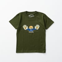 Image 1 of Bolt Hands Womens Tee [MILITARY GREEN]