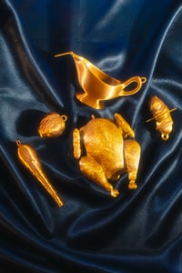 Image 1 of Christmas Dinner Christmas bauble set 