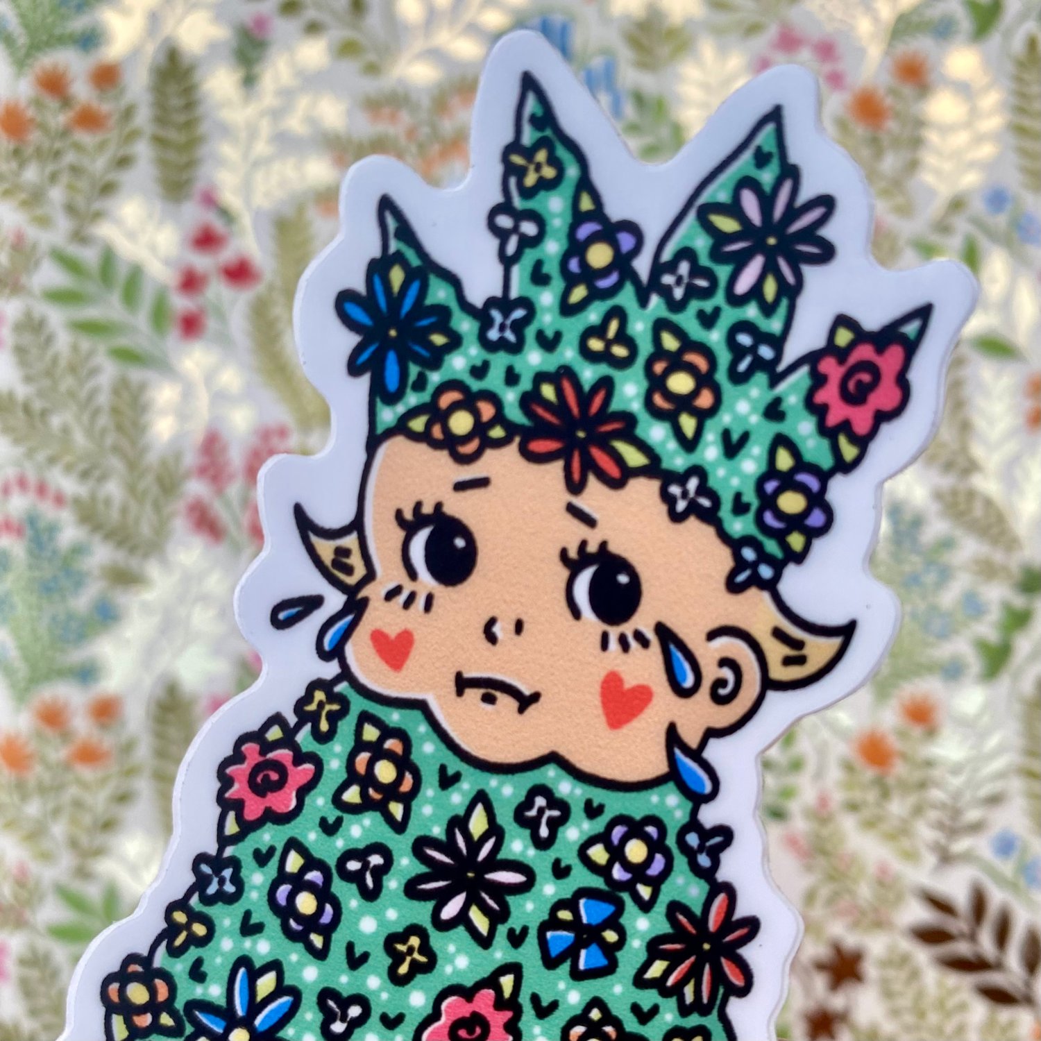 Image of May Queen Kewpie Sticker 