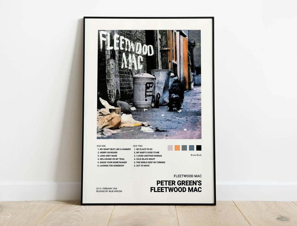 Fleetwood Mac - Peter Green's Fleetwood Mac Music Album Poster