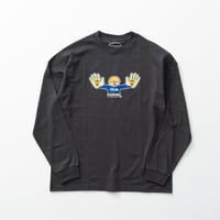 Image 1 of Bolt Hands Longsleeve Tee [CHARCOAL]