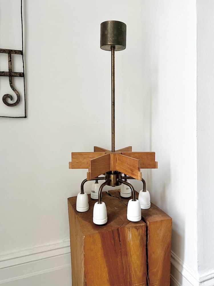 Image of Large Swedish Pendant Light