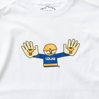 Image 2 of Bolt Hands Longsleeve Tee [WHITE]
