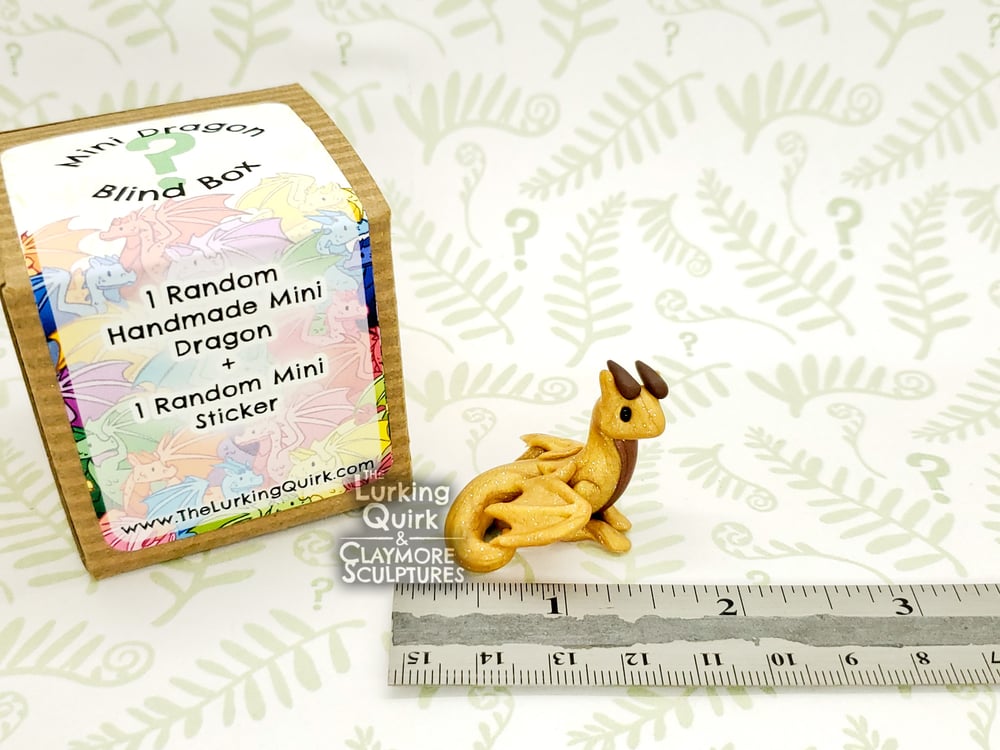 Mini Polymer Clay Dragon Blind Box