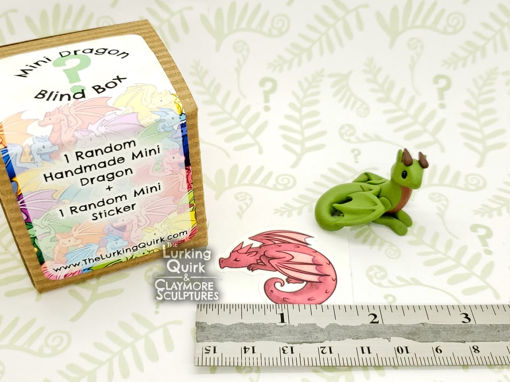 Mini Polymer Clay Dragon Blind Box