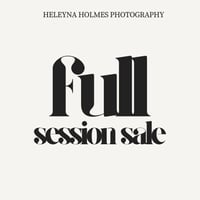 Image 1 of 2026 - Full Session SALE 