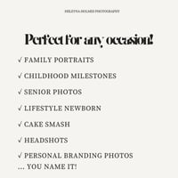 Image 4 of 2026 - Full Session SALE 