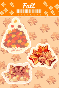 Image 2 of Fall Sticker Sheet