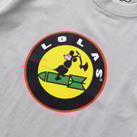 Image 2 of Evil Mouse Womens Tee [LIGHT GREY]