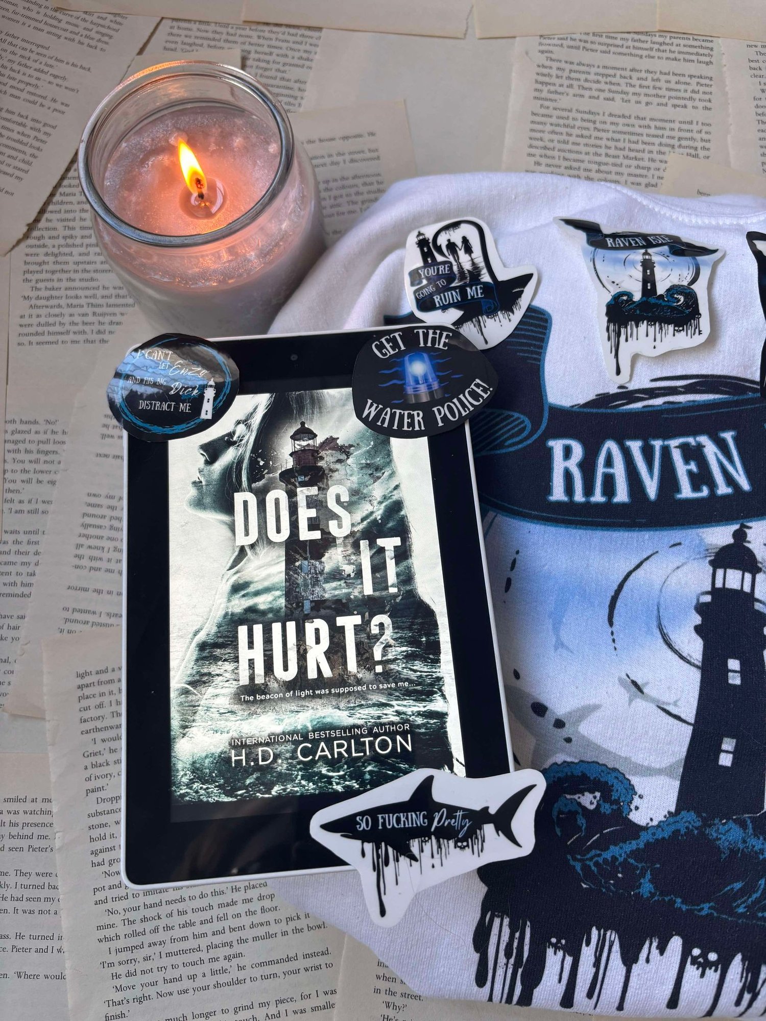 Image of Officially licensed does it hurt 7 ultimate sticker pack