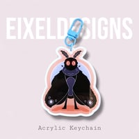 Mothman Acrylic Keychain 
