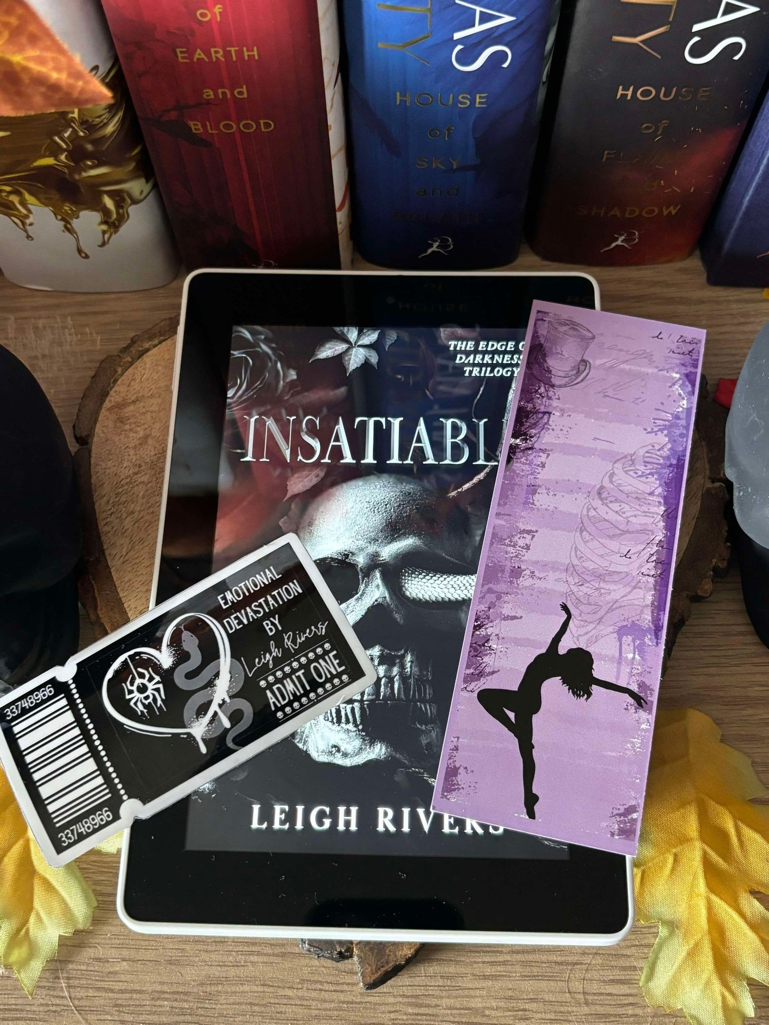 Image of Officially licensed the edge of darkness trilogy bookmarks 