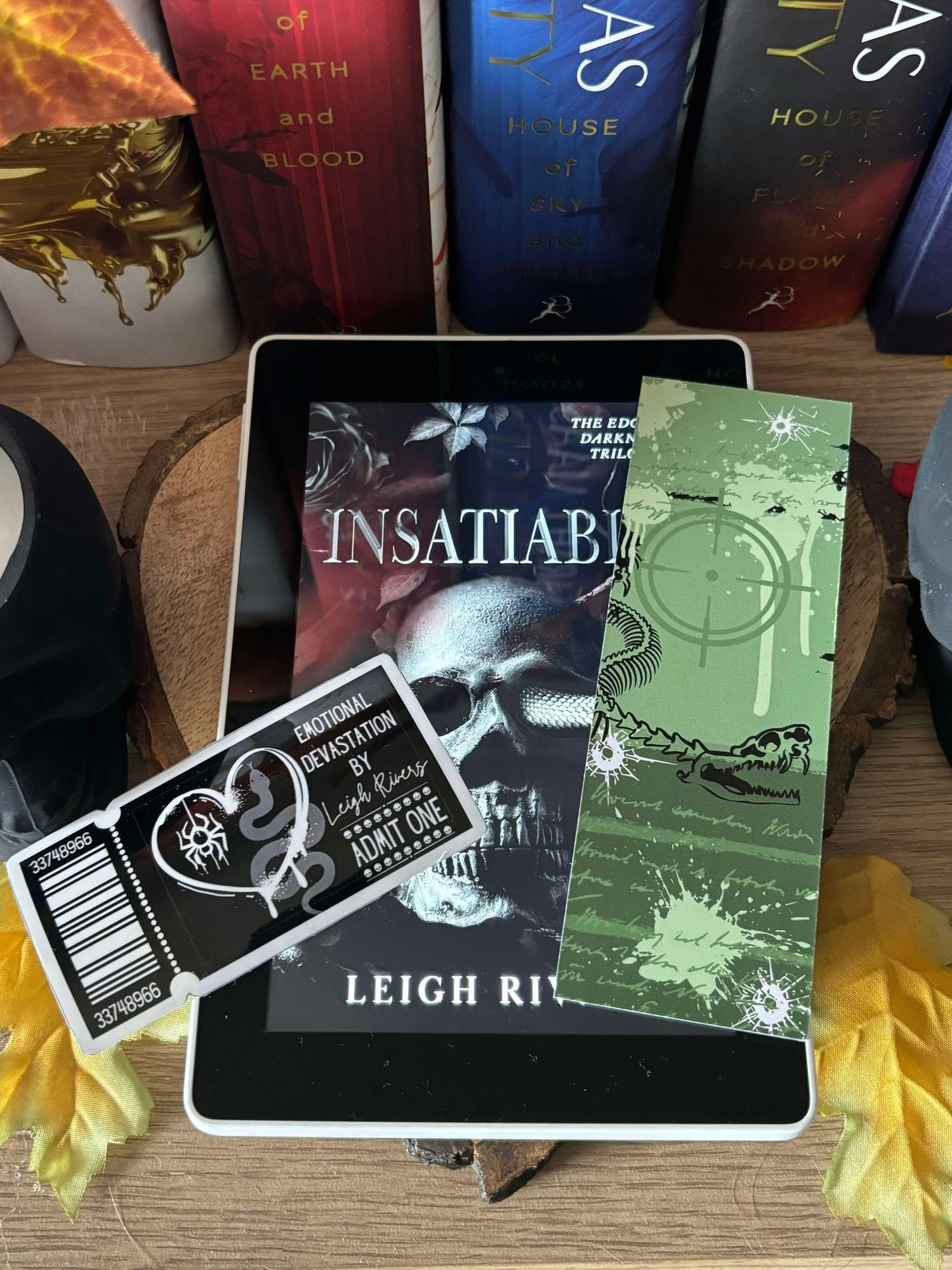 Image of Officially licensed the edge of darkness trilogy bookmarks 