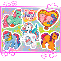 MY LITTLE PONY GEN3 STICKERSET