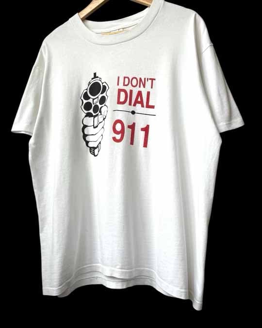 90’s Dial 911 Gay top Joke T-Shirt