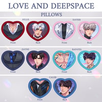 Image 1 of (PRE-ORDER) Love and Deepspace Pillows