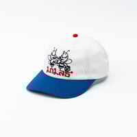 Image 1 of Thai Bee Cap [WHITE/BLUE]