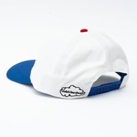 Image 3 of Thai Bee Cap [WHITE/BLUE]