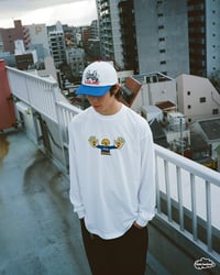 Image 5 of Thai Bee Cap [WHITE/BLUE]