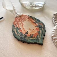 Image 2 of In the Clearing, ceramic bisque ornament