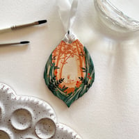 Image 1 of In the Clearing, ceramic bisque ornament