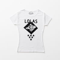 Image 1 of Rat Poison Womens Scoop Neck Tee [WHITE]