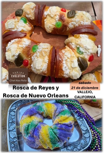 Image of Rosca de Reyes, Rosca de Reyes Nuevo Orleans Sábado 21 de Diciembre