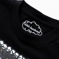 Image 3 of Skull Bunny Womens Tee [BLACK]
