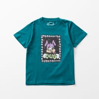 Image 1 of Skull Bunny Womens Tee [TEAL]